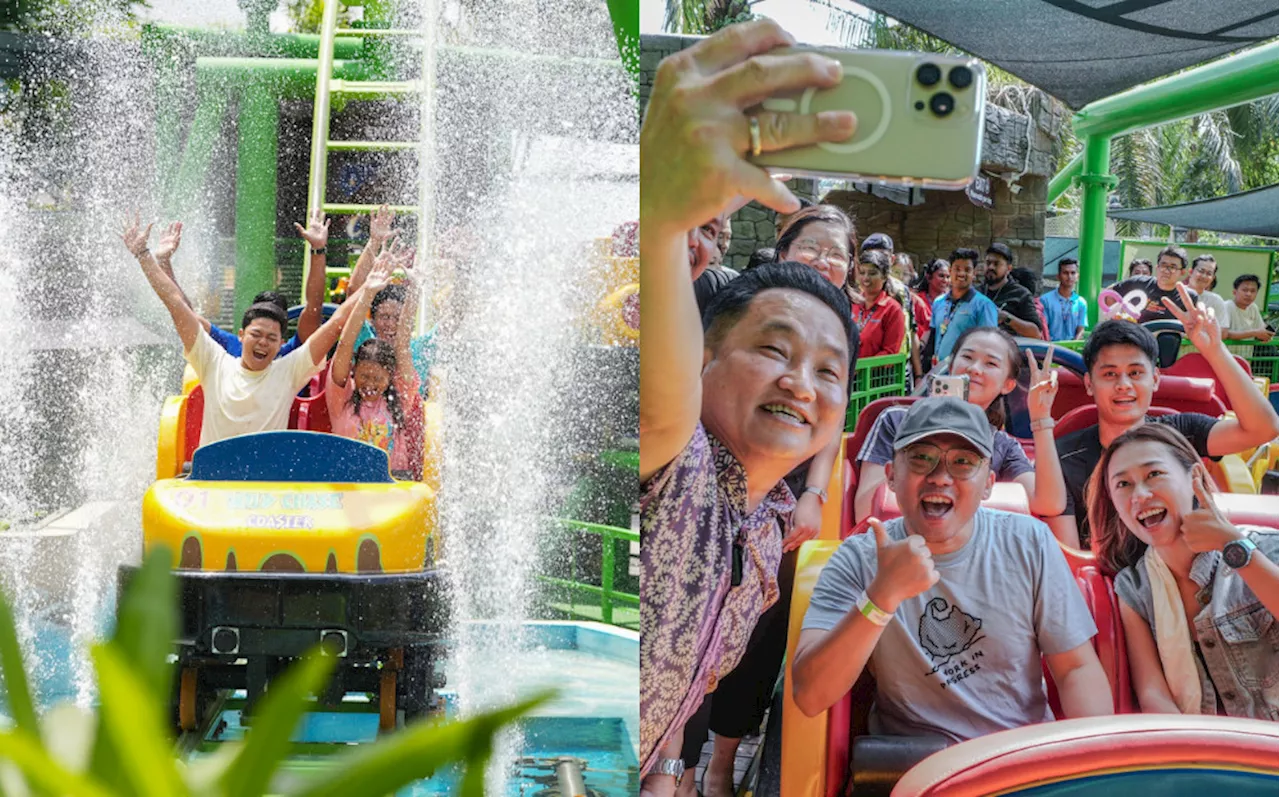 Sunway Lagoon Unveils Malaysia’s First Hybrid Water Coaster For Twice The Fun!