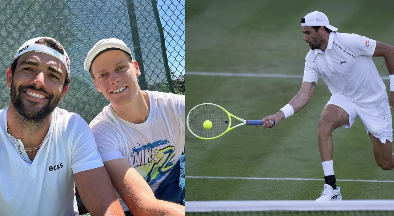 Berrettini si allena con Sinner dopo i quattro forfait: «Passo dopo passo insieme al migliore». Il periodo nero di Matteo