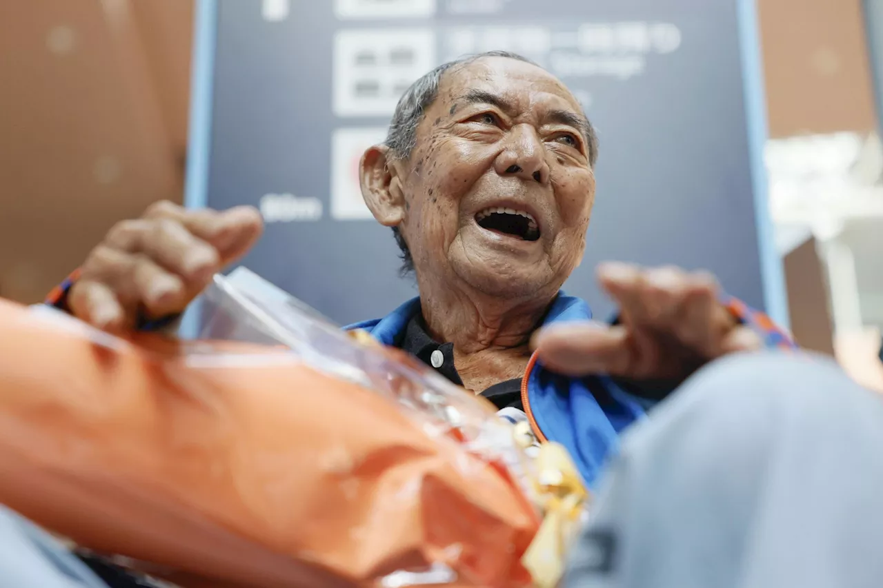 Filipino man with Japanese roots meets Japan relative for first time