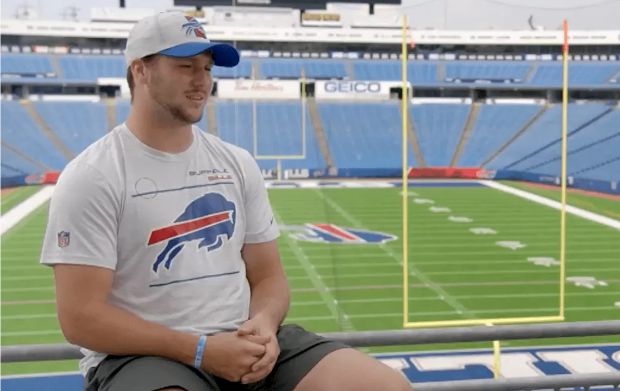  Josh Allen reveals disgusting pregame ritual Bills rookies may find hard to stomach
