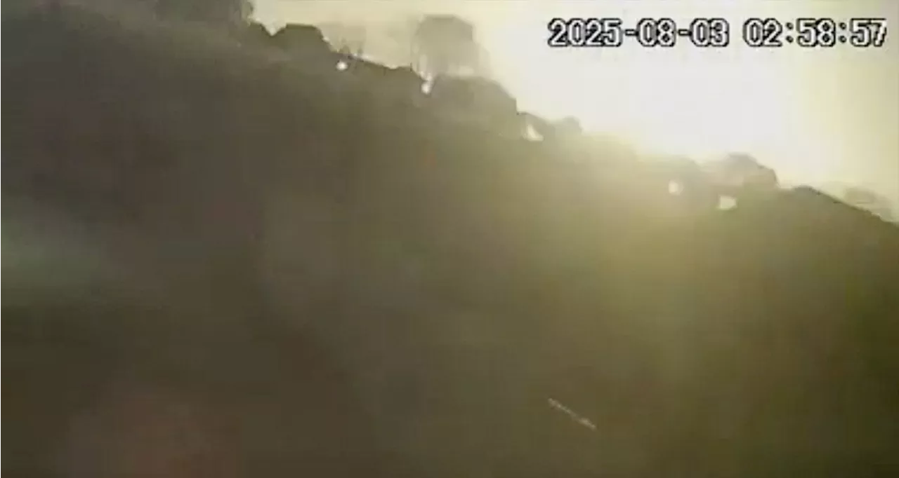 Fireball over South Africa - giant meteor caught on CCTV