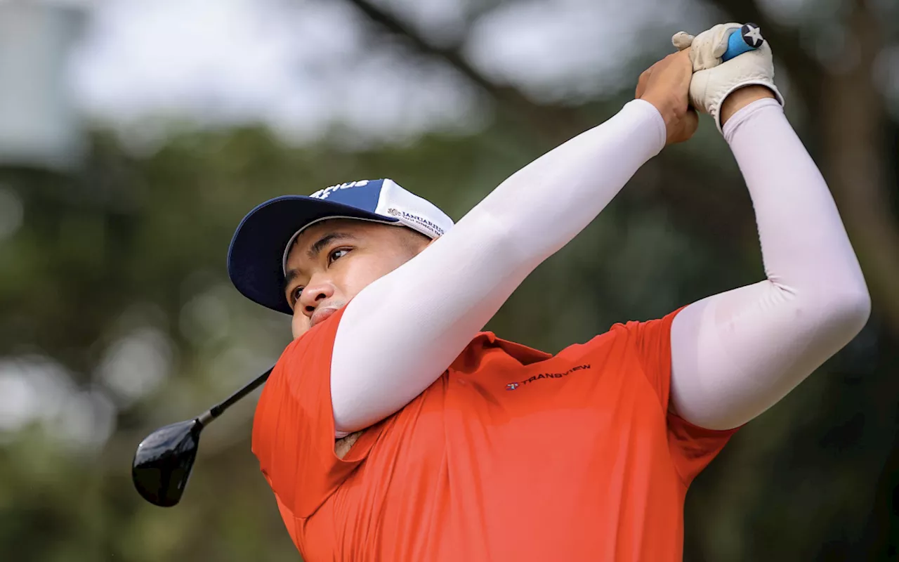 Corpus grinds a 69 to lead at ICTSI Caliraya as Que slips
