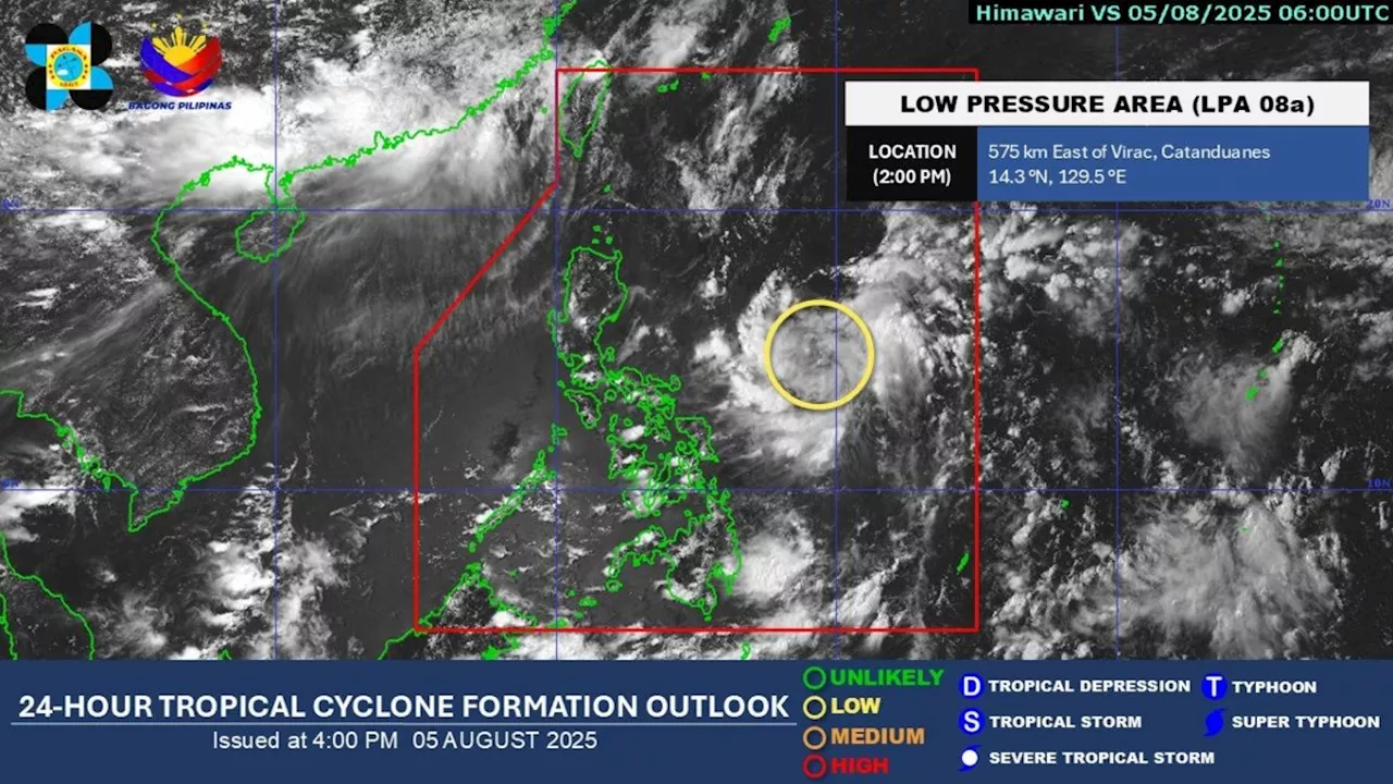 LPA to bring rain over Bicol, parts of Luzon, Visayas
