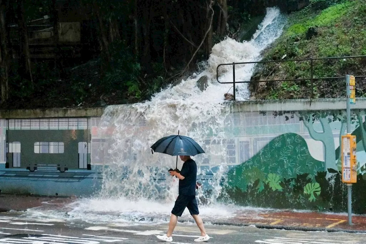 Record rains, floods paralyze parts of Hong Kong; classes, services disrupted