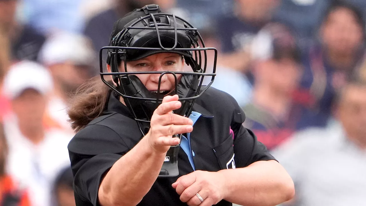 MLB calling up its first female umpire, promoting Jen Pawol for Marlins-Braves