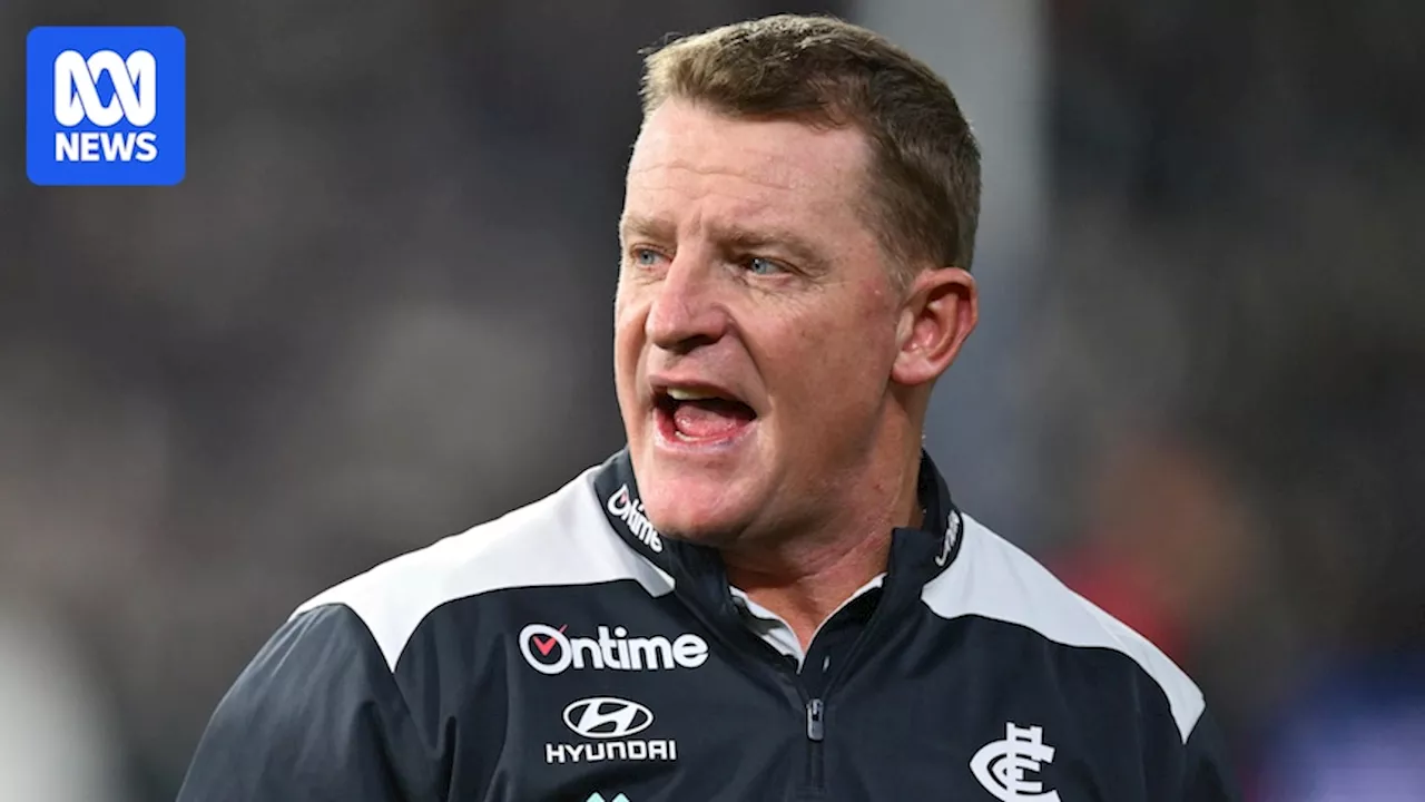 Michael Voss 'unanimously endorsed' by Blues board to coach into 2026 AFL season