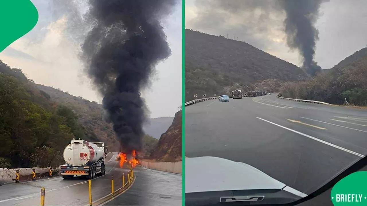 Kranspoort Pass Accident Leaves 1 Dead, Fatal Crash Sparks Debate After Diesel Tanker Catches Fire