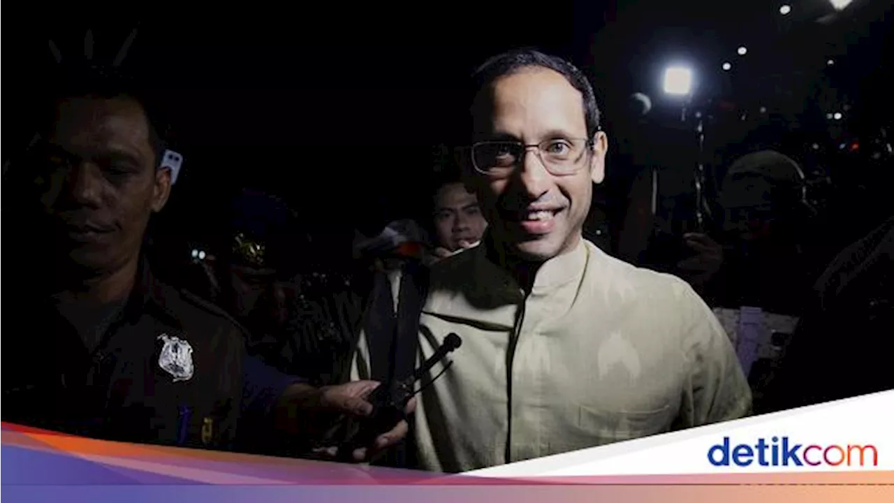 Mirip di Kejagung, Nadiem Irit Bicara Usai 9 Jam di Gedung Merah Putih KPK