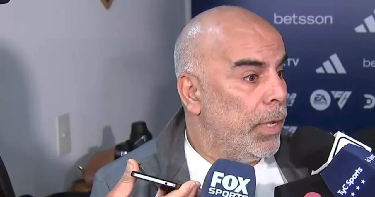 El sentido discurso de Chicho Serna tras su renuncia a Boca: 'Es un momento muy muy difícil'