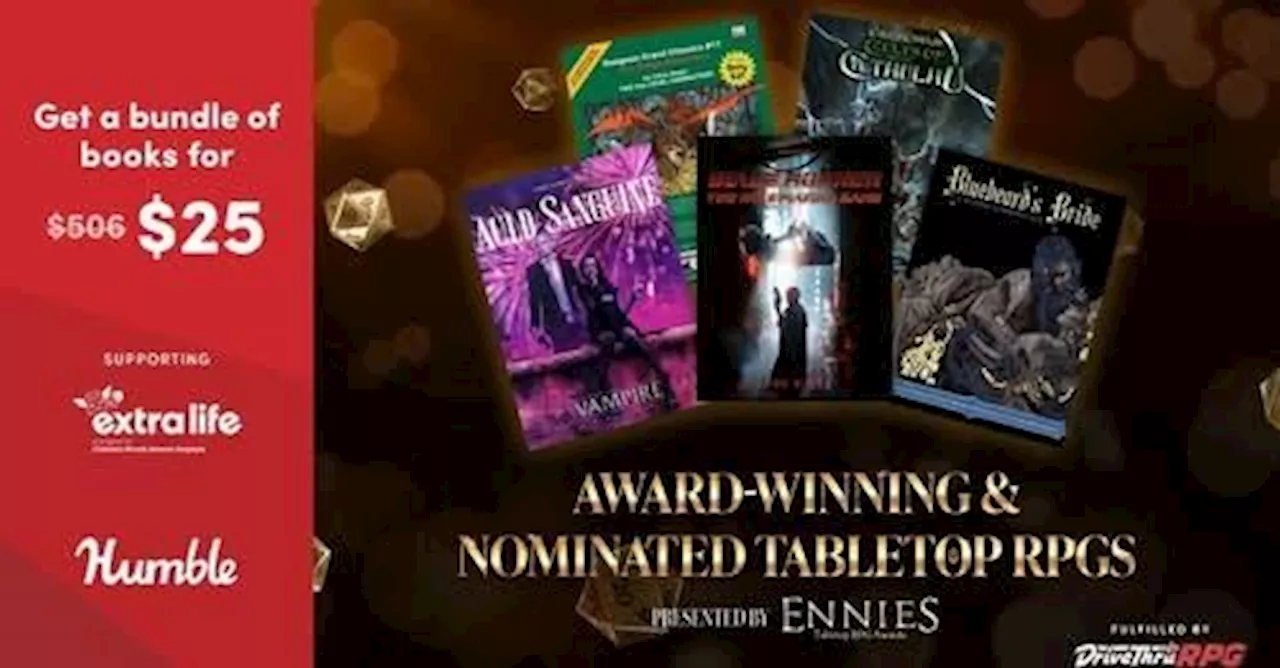 My Favorite Titles In The Ennie Award RPG Humble Bundle