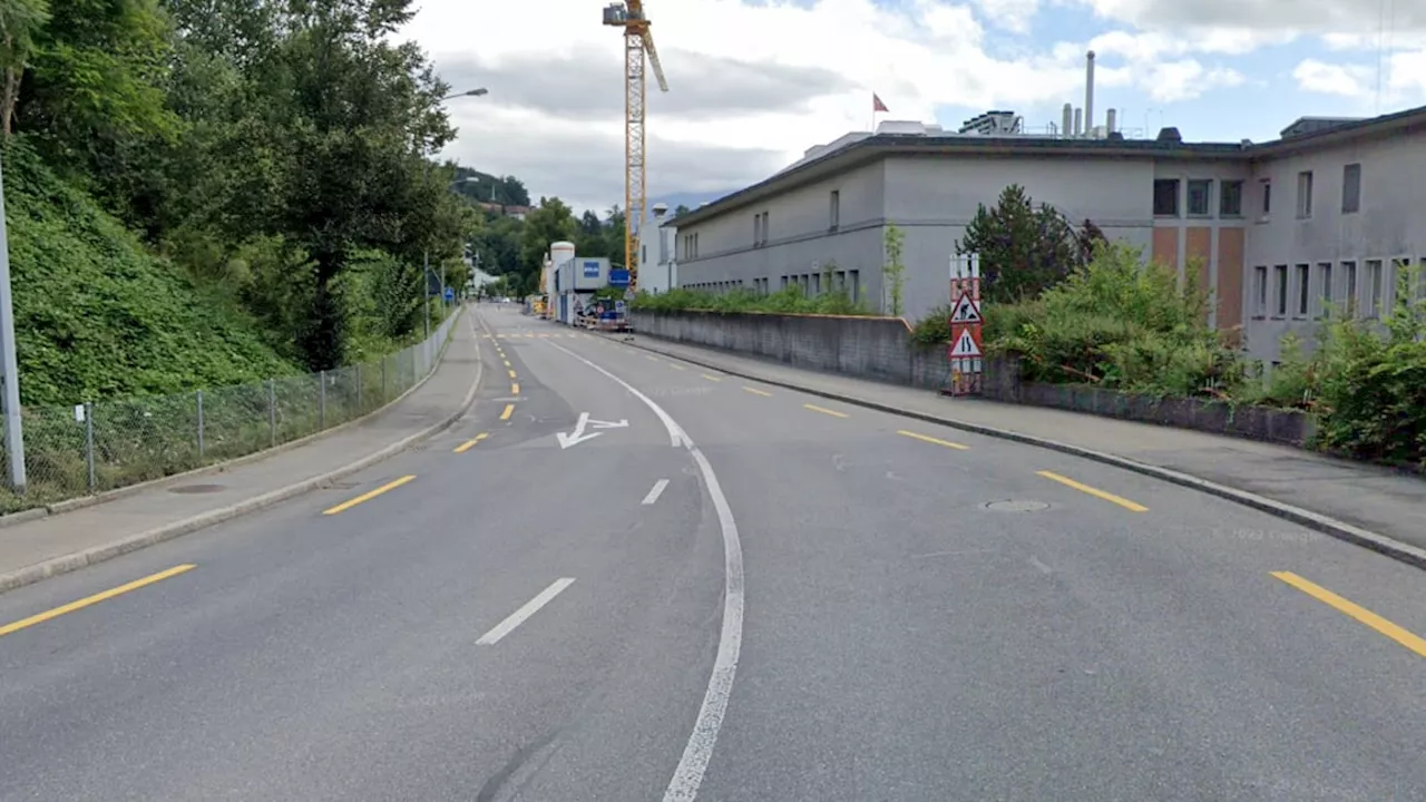 Luzern: Strasse beim St. Anna wird saniert