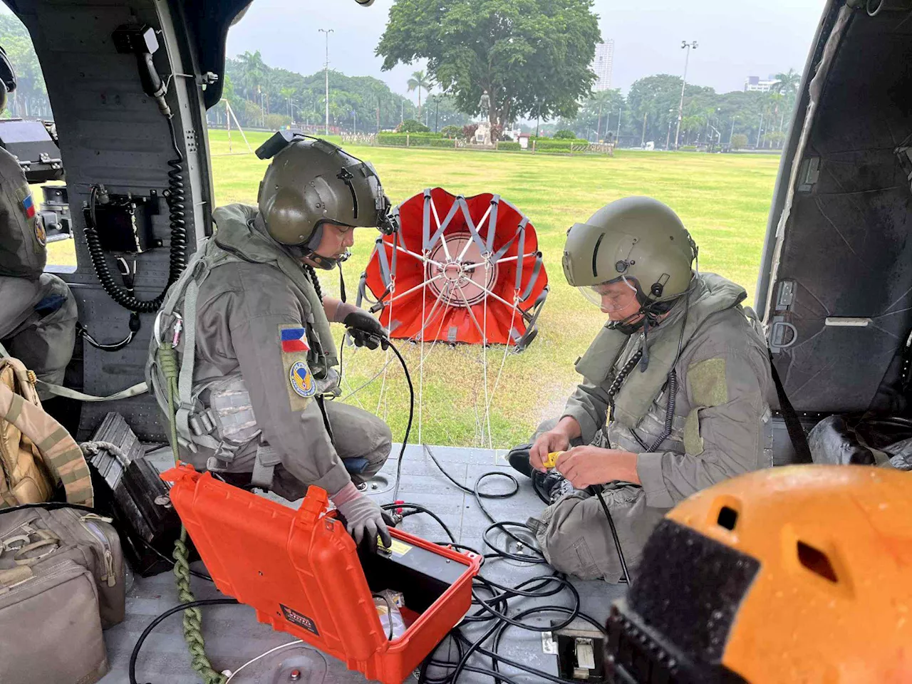 Air Force deploys assets to aid Tondo firefighters