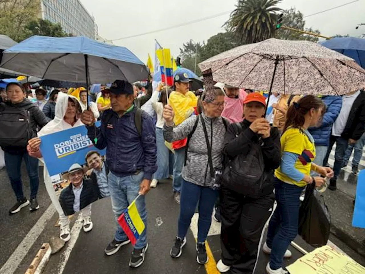 Marchas en respaldo al expresidente Uribe: puntos de encuentro y estado de las vías