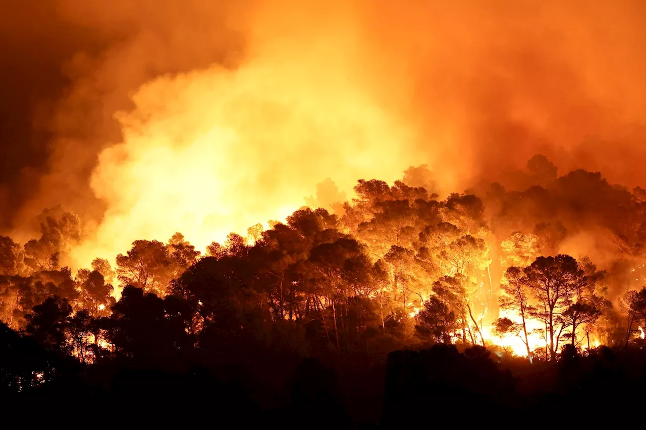 France’s biggest wildfire since 1949 moving more slowly but not yet under control