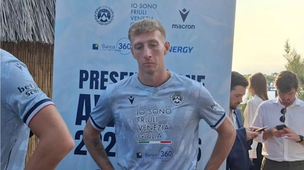Udinese, Bertola: 'La squadra è forte, faremo un bel campionato. Mi sto inserendo bene'