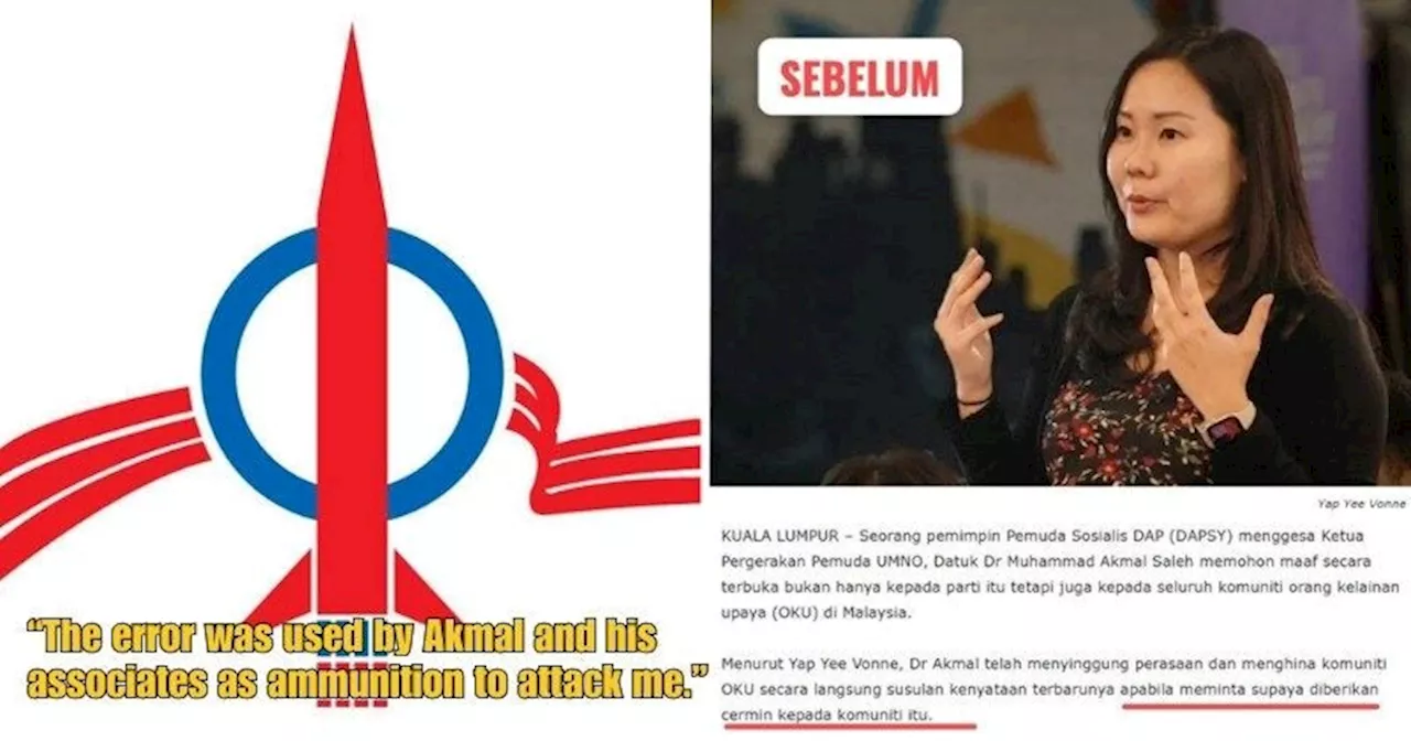 'Read my statement carefully' - DAPSY Claps Back at Dr Akmal for Telling Them to Learn BM