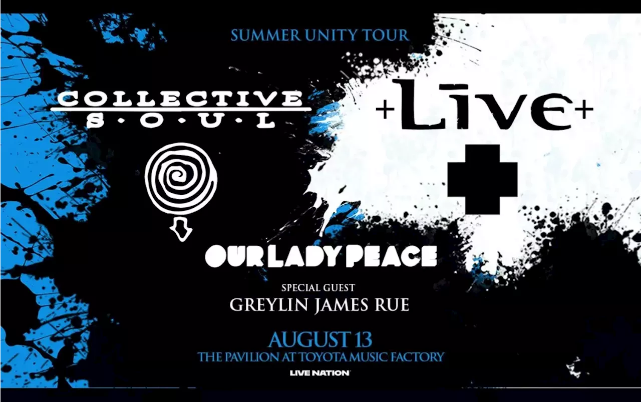Win 2 tickets to Collective Soul and +LIVE+: Summer Unity Tour!