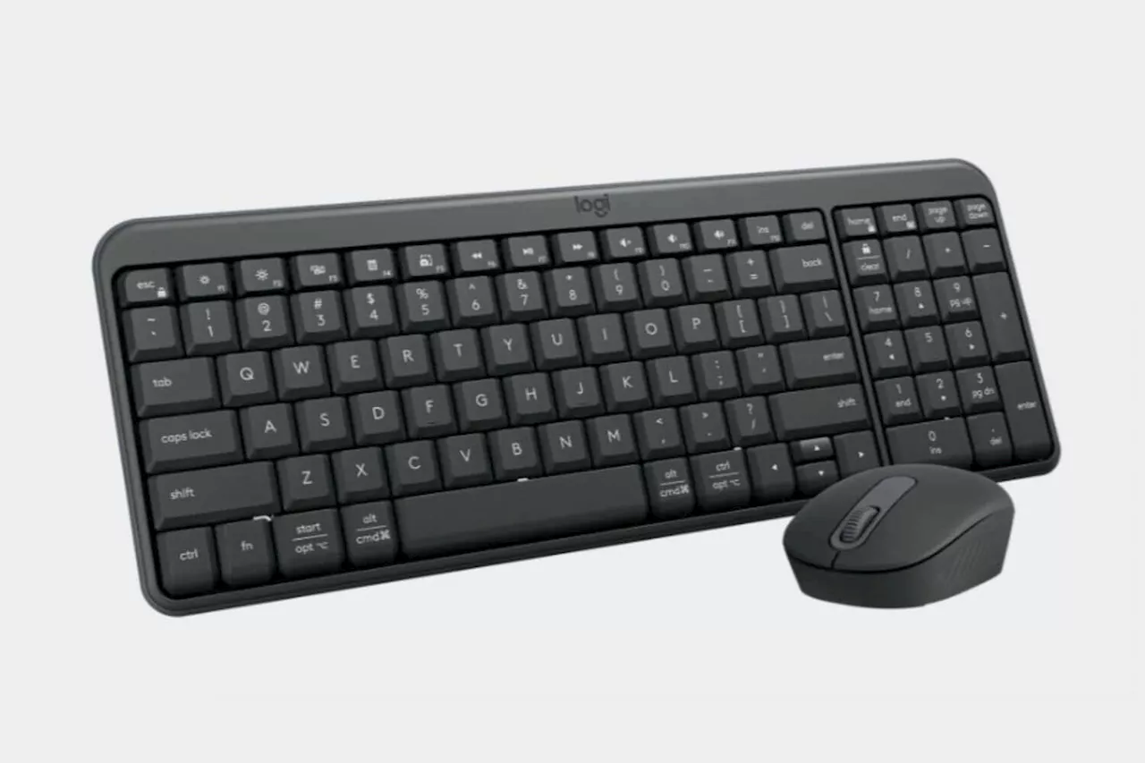 Logitech unveils recycled, spill-resistant keyboard and mouse