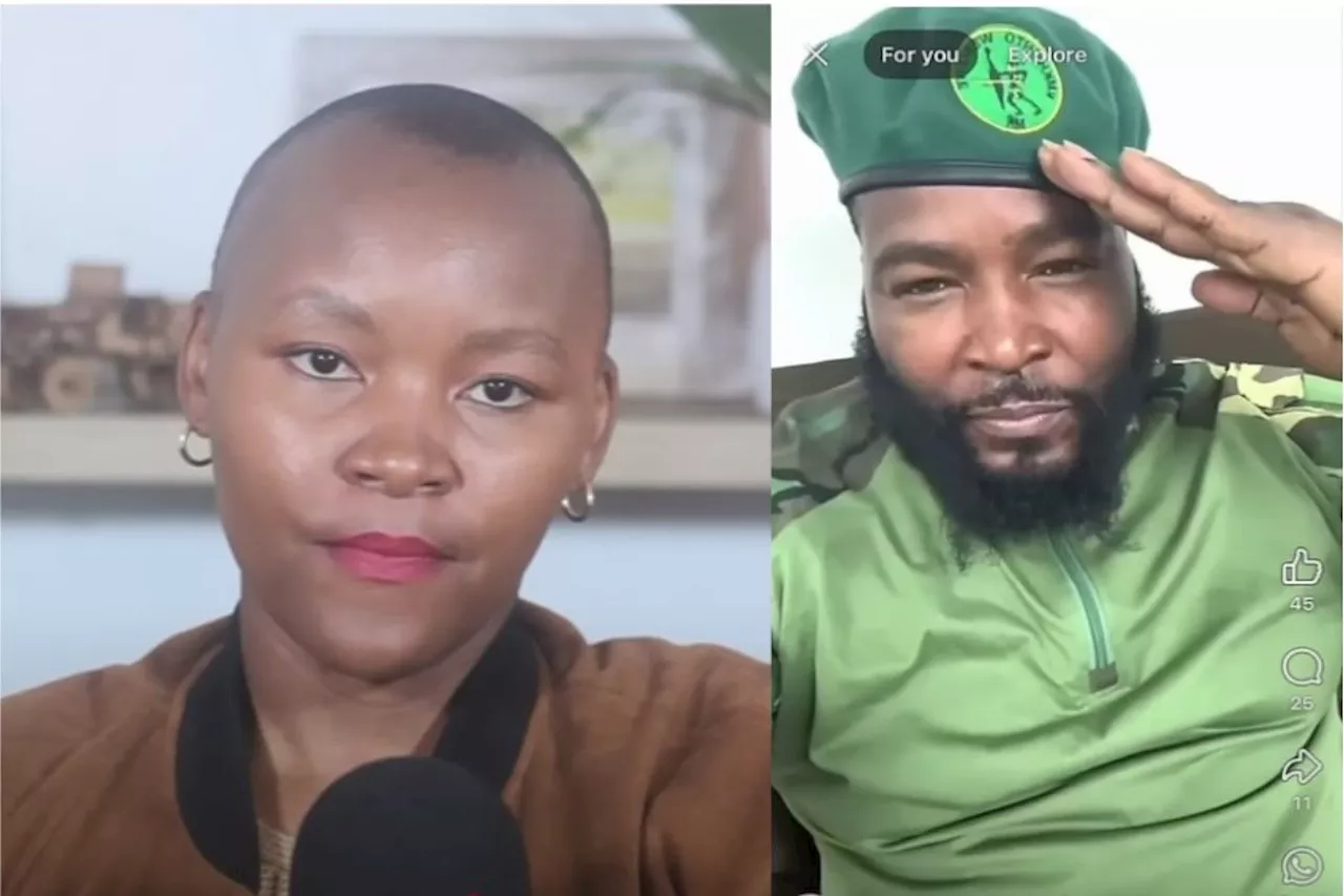 Katlego klaps American ‘Prince of Pan-Africanism’ Umar Johnson