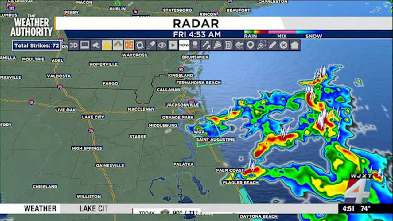 Jacksonville braces for more rain: Flood watch and storms in the weekend forecast