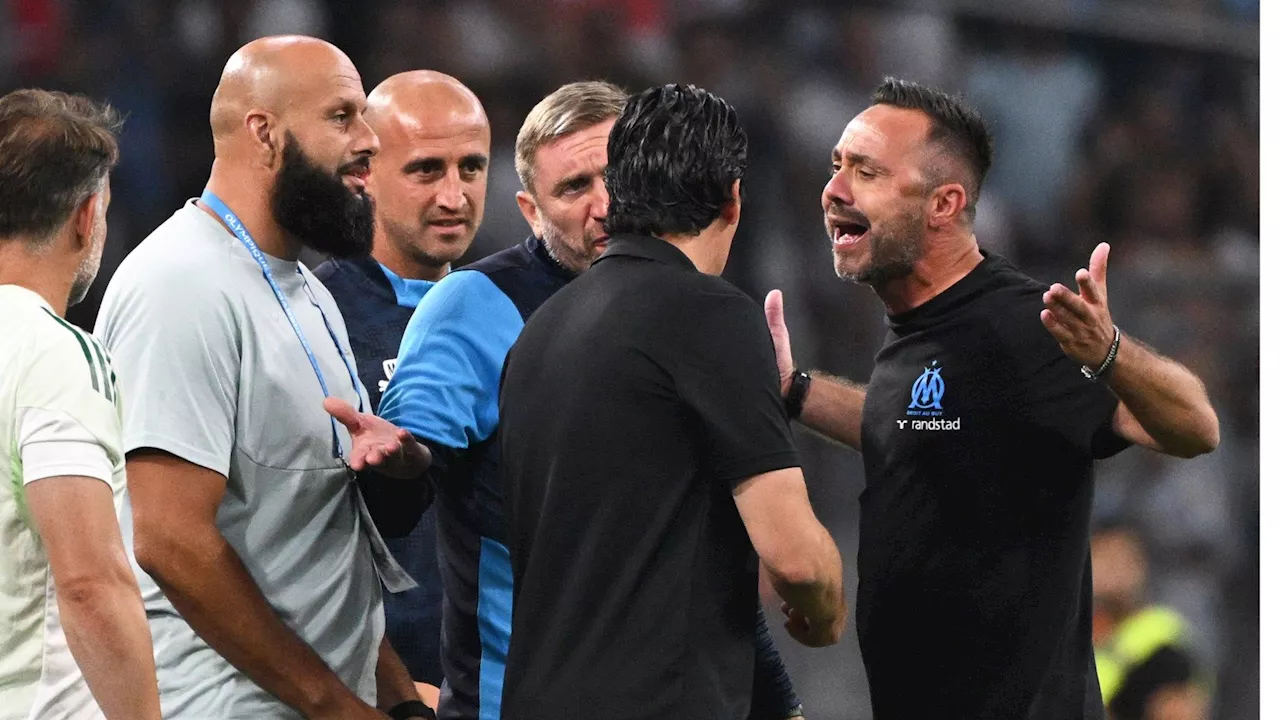 De Zerbi ed Emery testa a testa dopo Marsiglia-Aston Villa: lite in campo, devono essere divisi. Cos'è successo