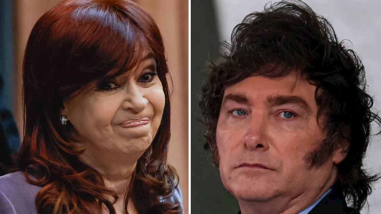 Cristina Fernández le dice a Milei que lo “van a sacar con un chaleco de fuerza” del Gobierno