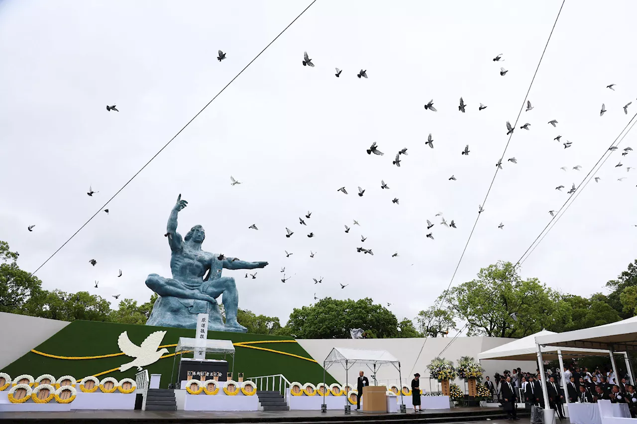 Restored Nagasaki bell rings in 80 years since A-bomb