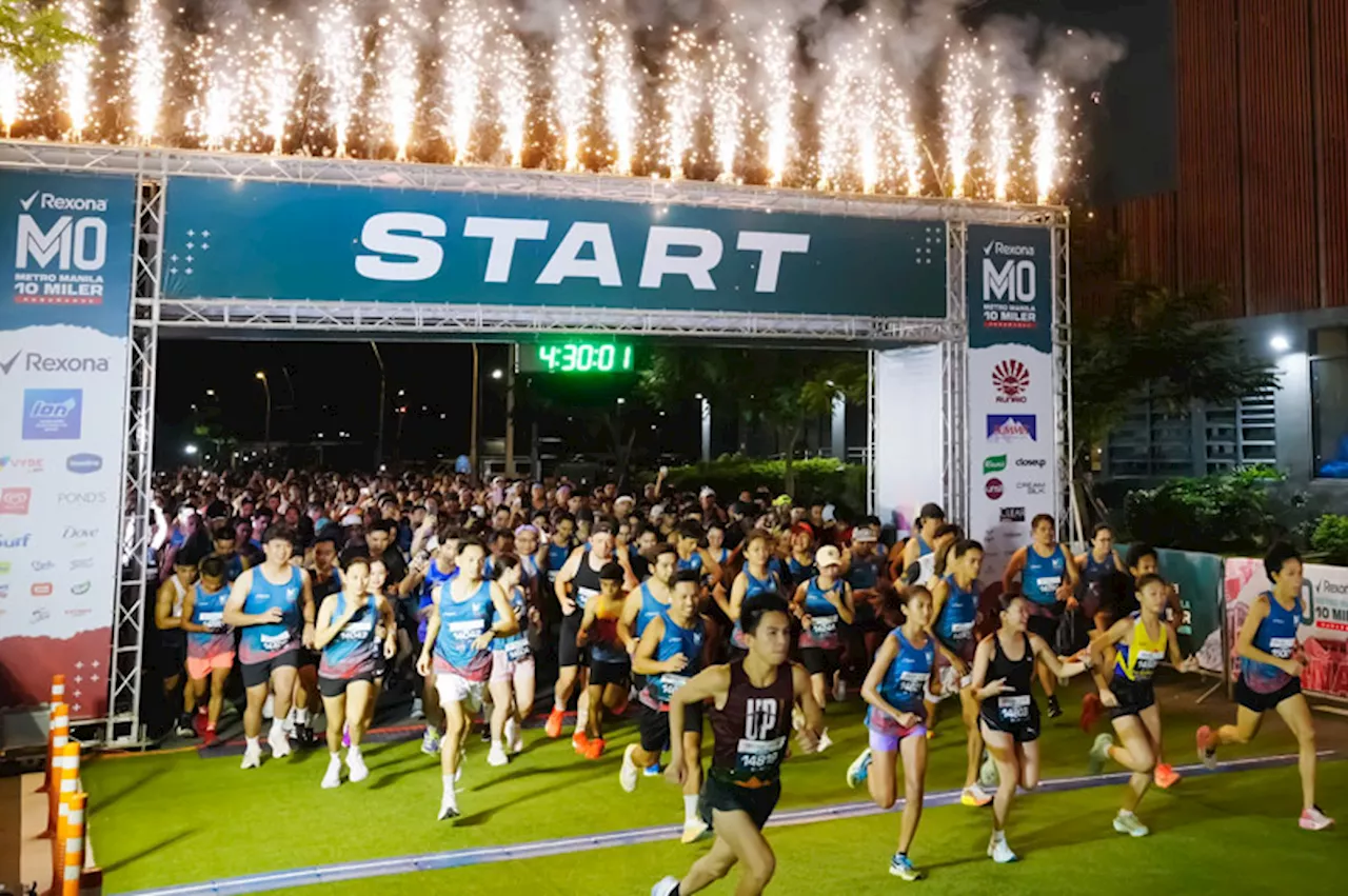Runners show up in full force at Parañaque leg of Rexona series