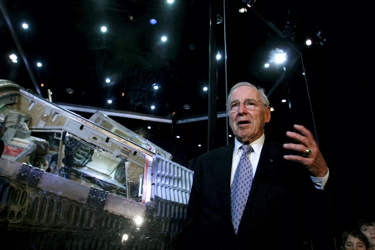 Jim Lovell, commander of NASA’s Apollo 13 moon mission, dies at 97