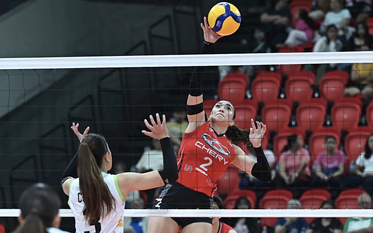 Chery Tiggo Crossovers sweep Nxled Chameleons to reach PVL On Tour semis