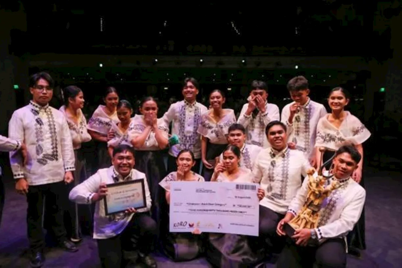 Mindanao-based choral group wins first ever KORO choral competition