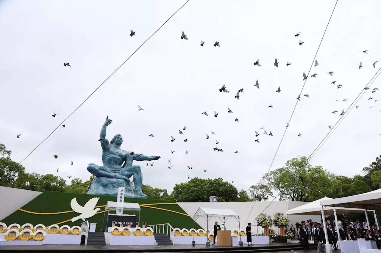 Nagasaki marks 80th A-bomb anniversary as survivors put hopes of nuclear ban in the hands of youth