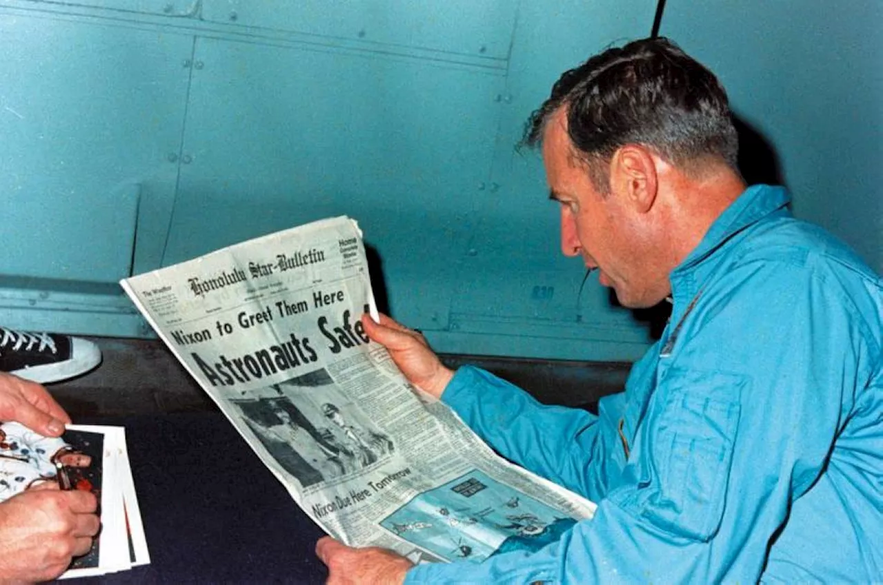 US astronaut Jim Lovell, commander of Apollo 13, dead at 97