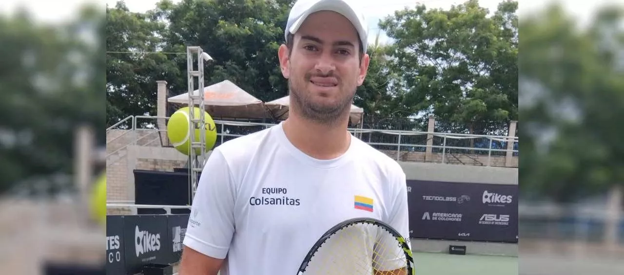 Nicolás Mejía vuelve a Barranquilla para brillar en el Challenger 75 KIA Open
