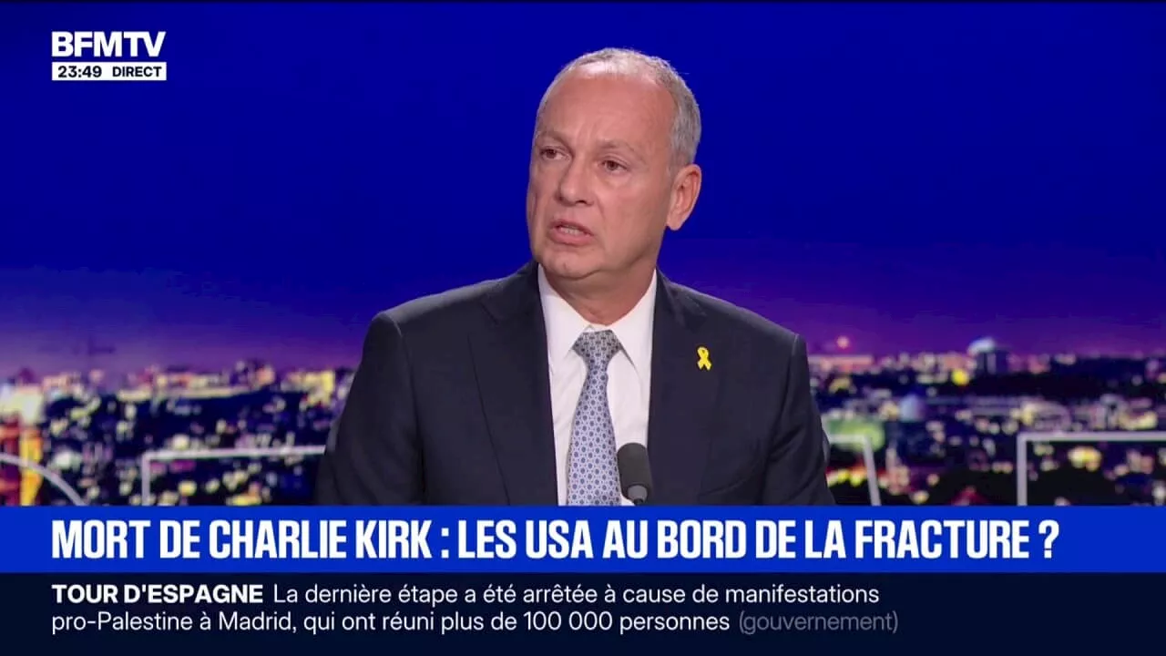 Messages anti-Charlie Kirk: pour Philippe Karsenty, porte-parole du comité (Trump France), 'c'est de l'apologie du terrorisme'