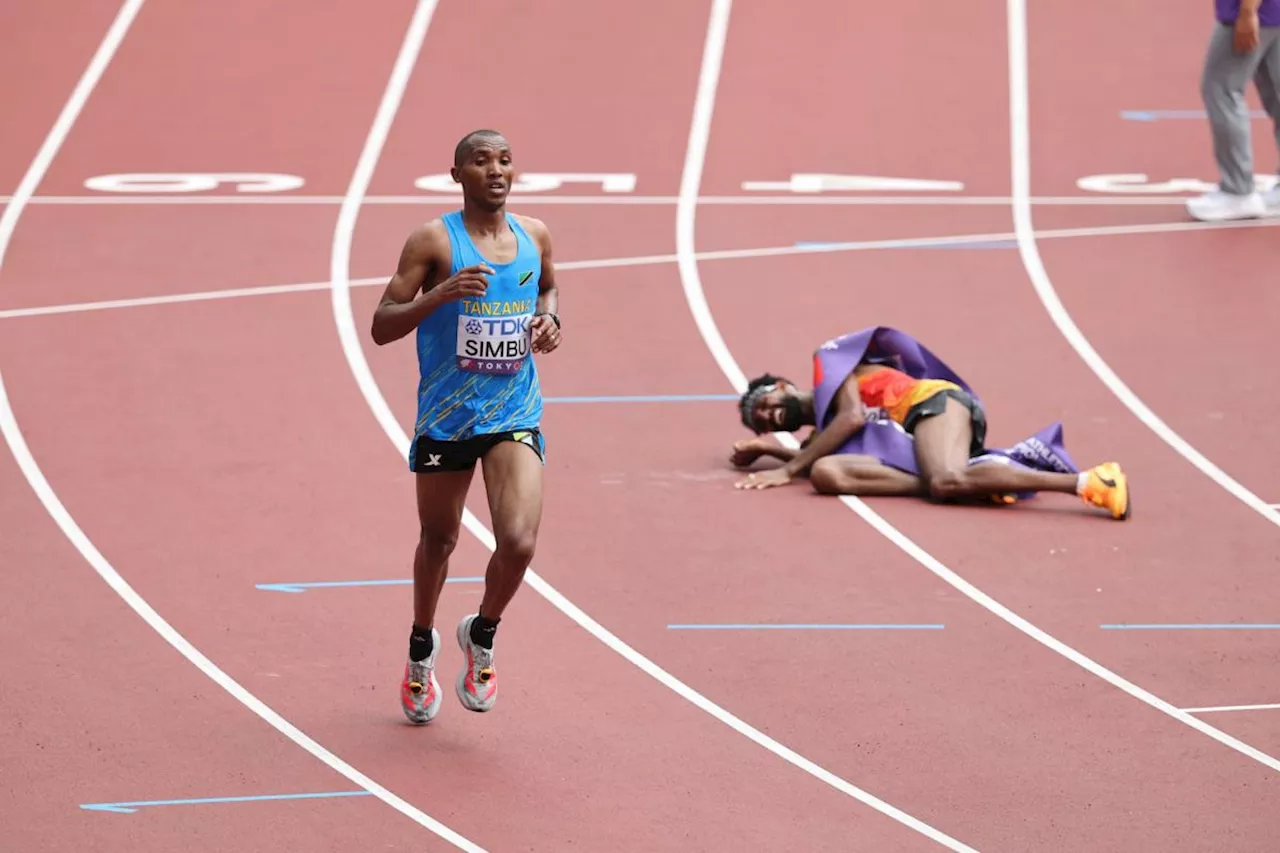 Le Tanzanien Alphonce Simbu remporte le marathon...à la photo finish !