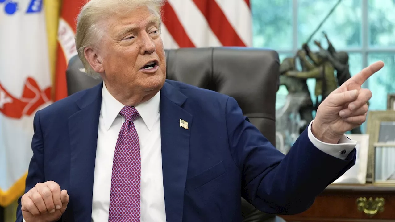 Trump attends U.S. Open as Rolex guest weeks after imposing Swiss tariffs
