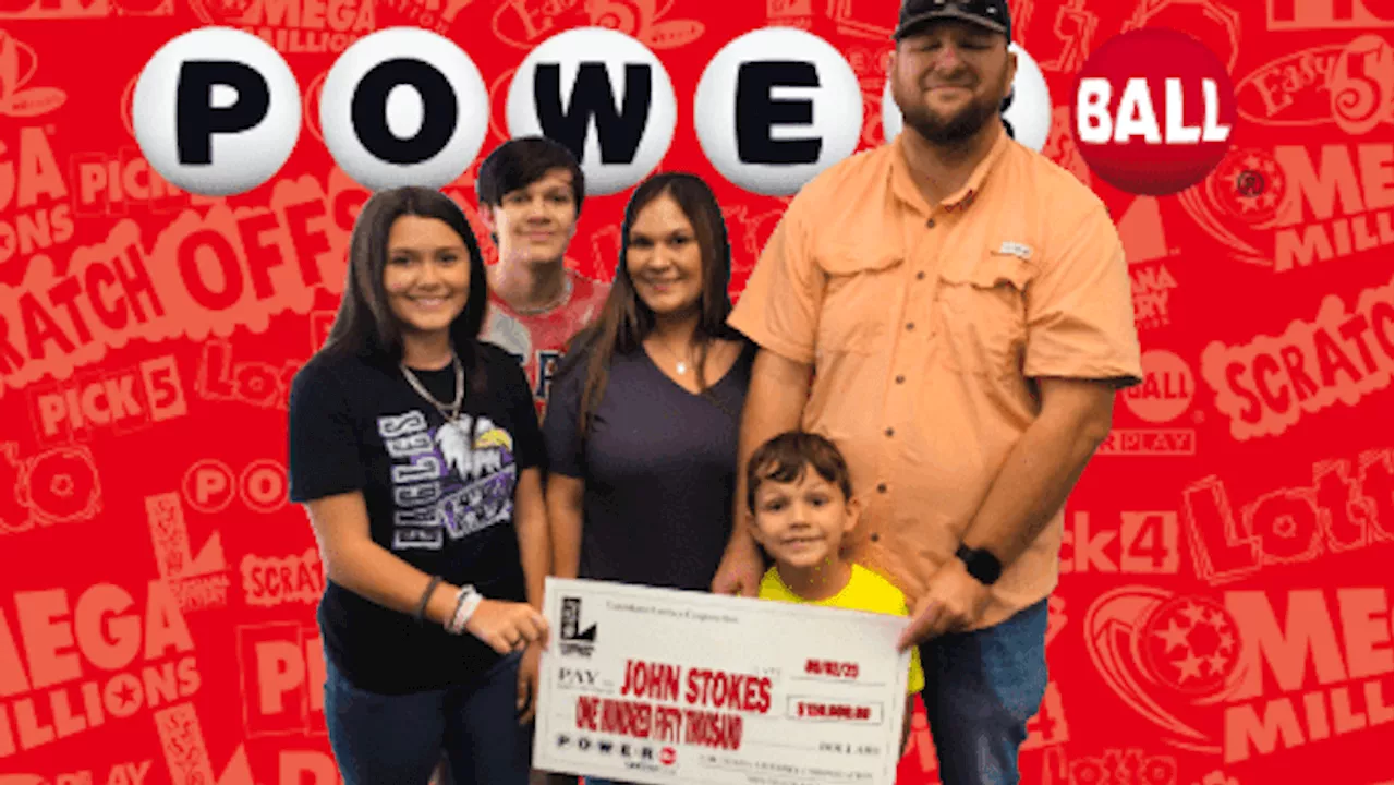 Louisiana man misses Powerball's $1.1B jackpot by one number