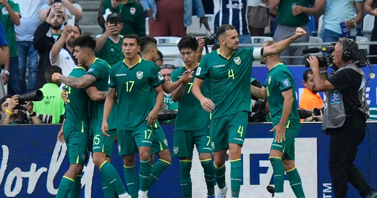Bolivia ilusiona con volver al Mundial tras 32 años en un repechaje ante Irak