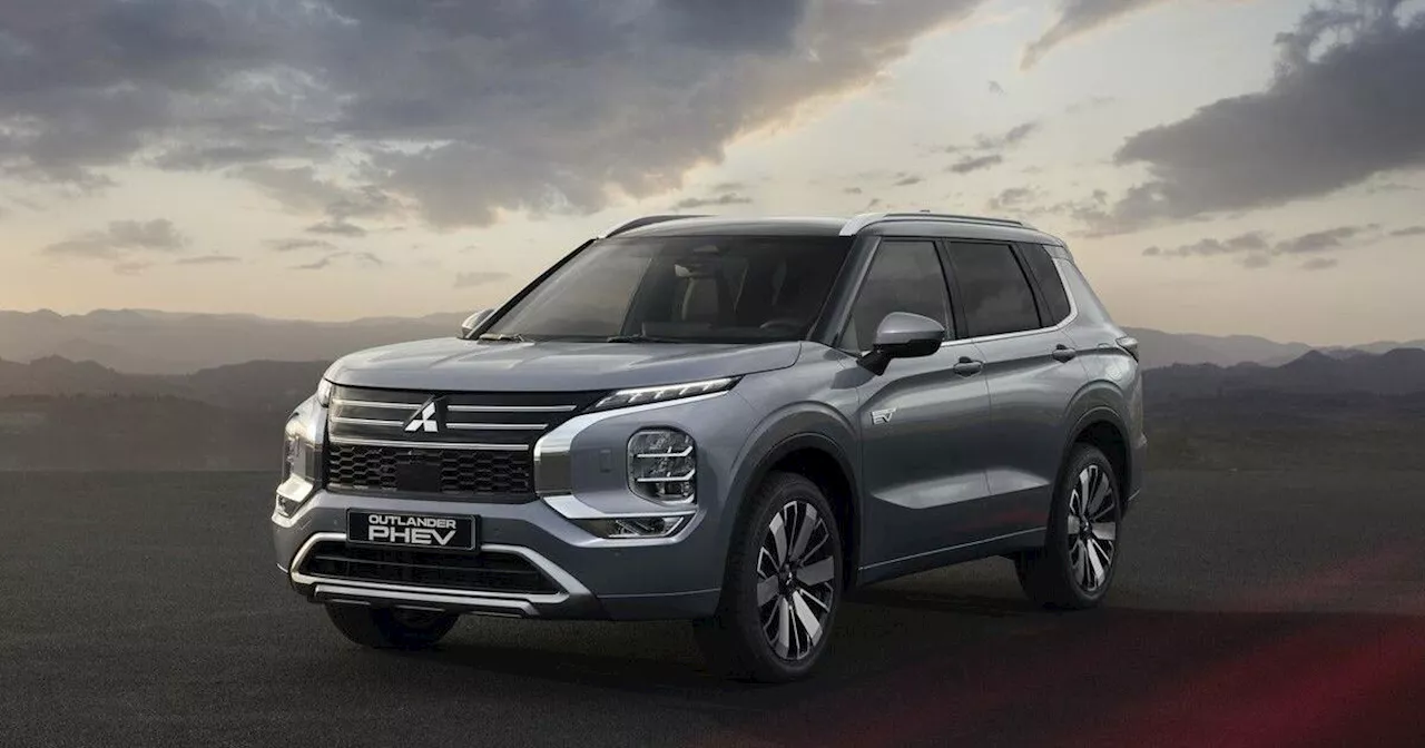 El Mitsubishi Outlander híbrido enchufable del 2026, llega con la actualización de mitad de ciclo