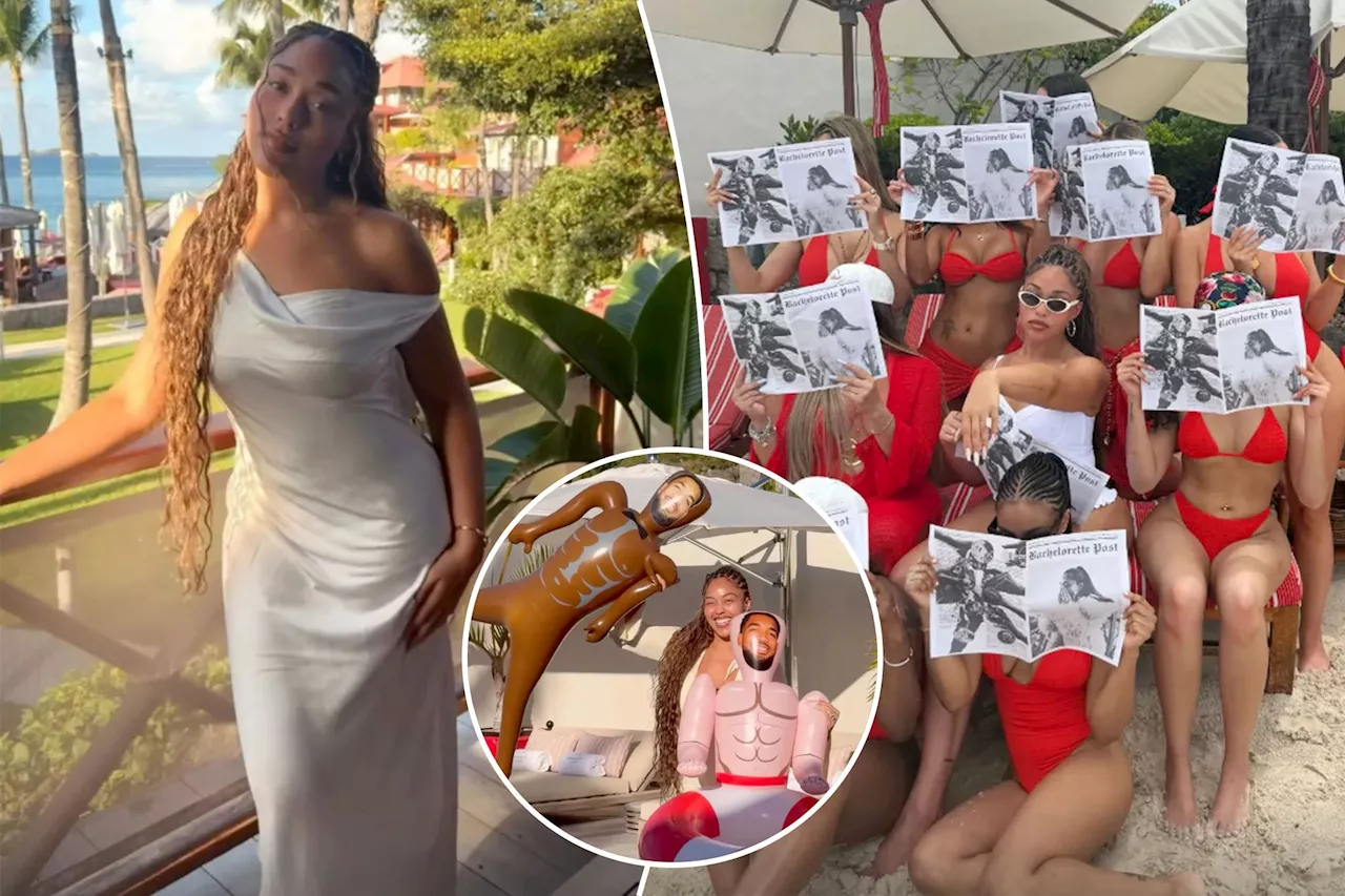 Jordyn Woods gives inside look at bachelorette party before Karl-Anthony Towns wedding