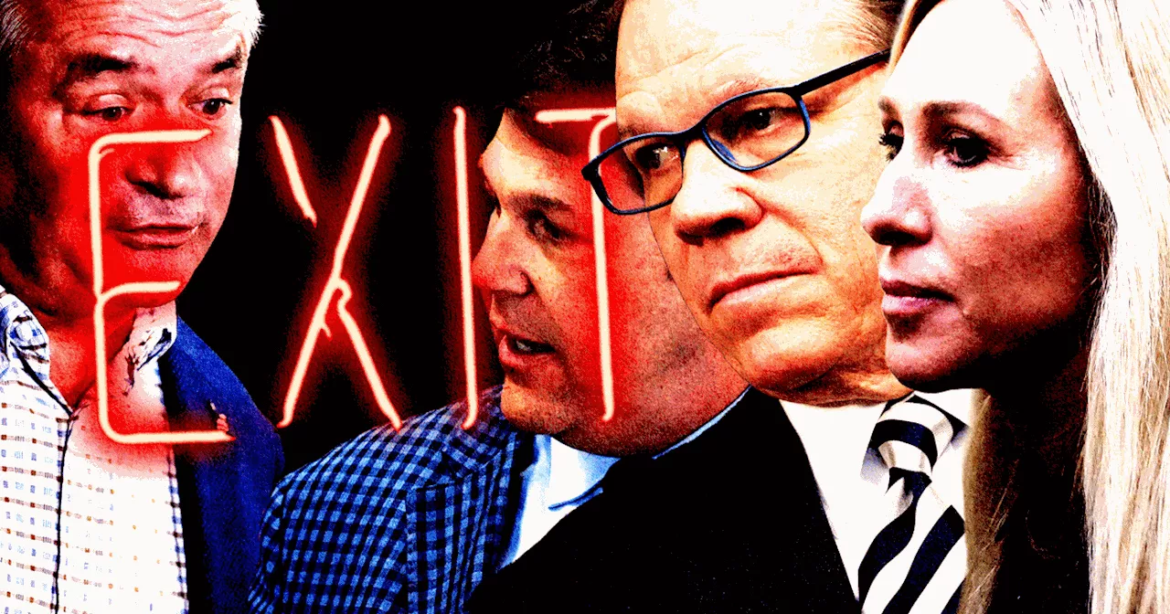 House GOP Bolts in Record Numbers Ahead of Midterm Bloodbath