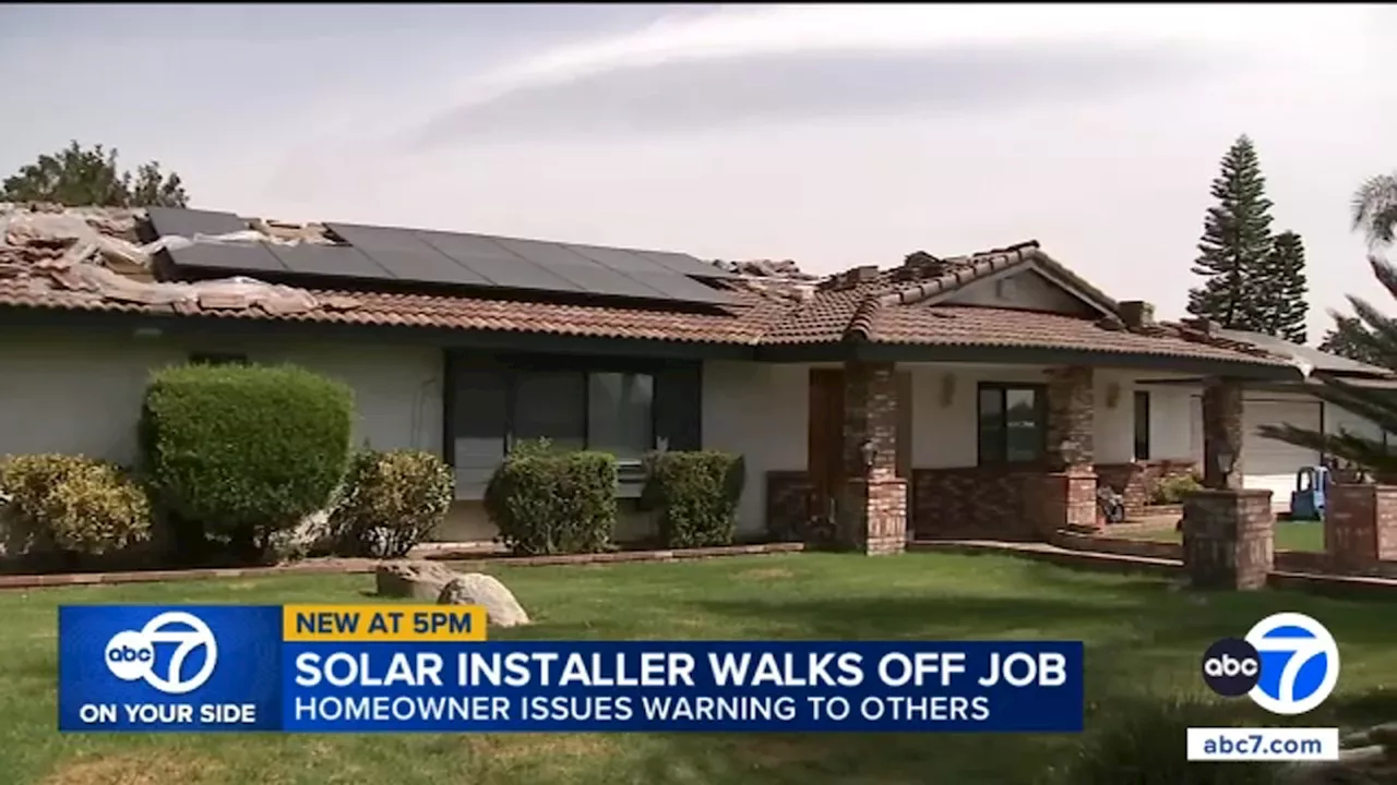 Ontario homeowner says she's out $83K after solar company walked off the job