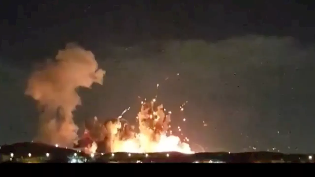 US-Israel airstrike obliterates Iran’s missile depot with 2,000-pound bunker busters