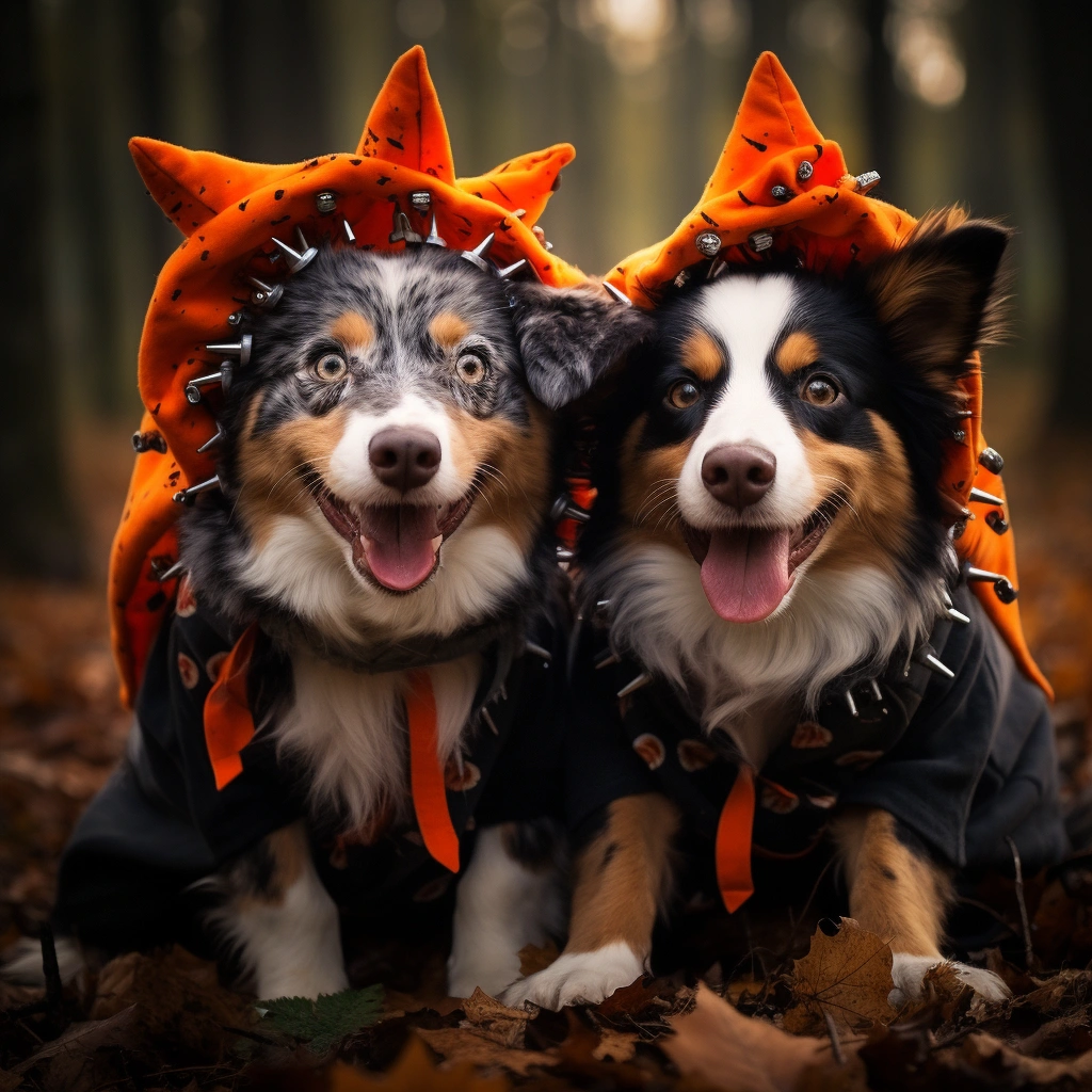 Cerberus Dogs: Funny Three-Headed Dog Halloween Costume