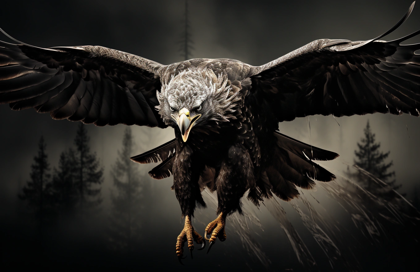 3d Eagle Stock Photos and Images - 123RF