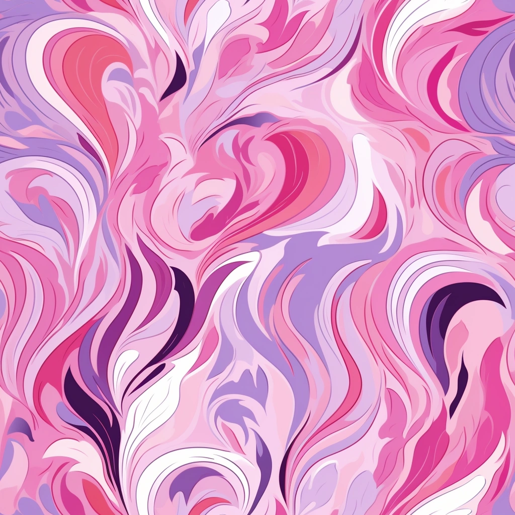 Premium AI Image  hearts pattern style like emilio pucci pink colours  Texture background